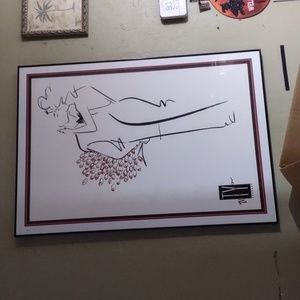 Ty Wilson framed and matted print